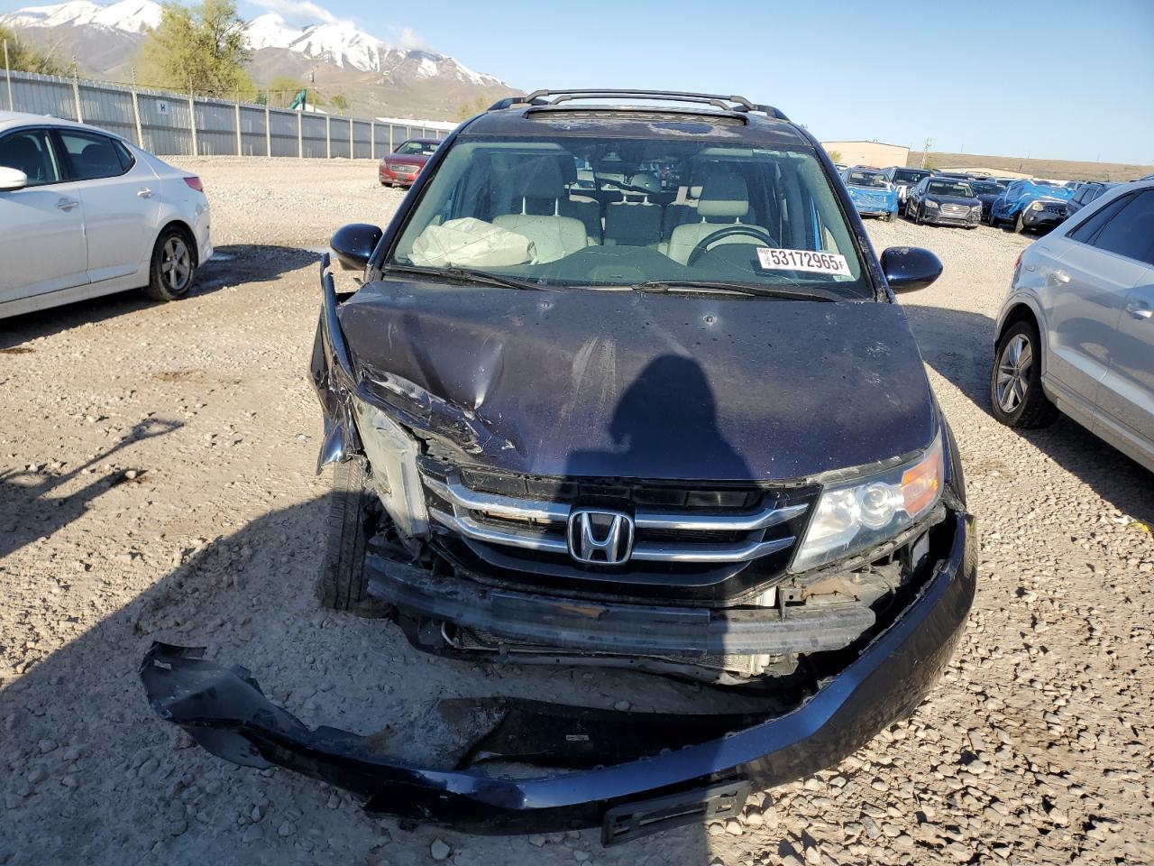 2014 Honda Odyssey Exl - Фото 5