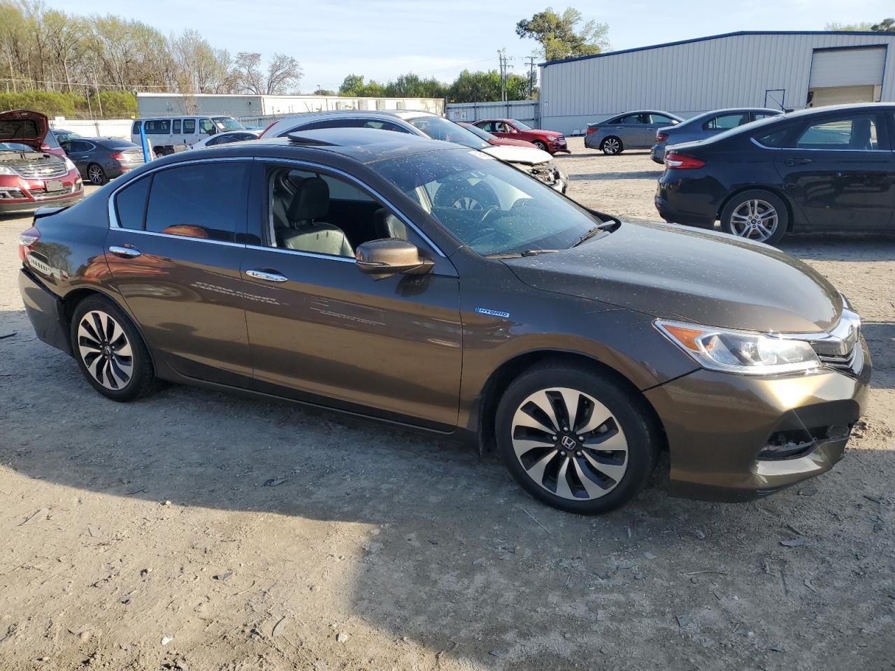 2017 Honda Accord Hybrid Exl - Фото 4