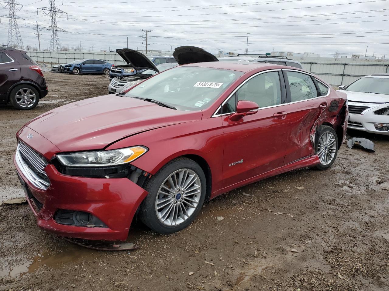 2014 Ford Fusion Se Hybrid