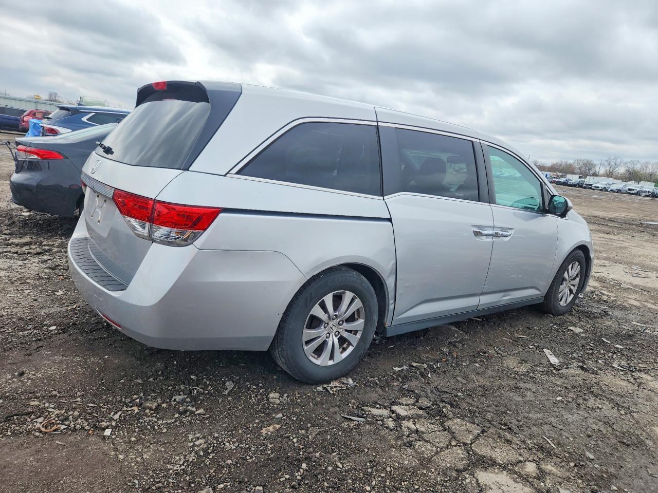 2014 Honda Odyssey Exl - Фото 3