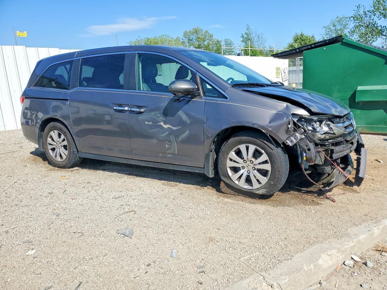 2015 Honda Odyssey Exl - Фото 4