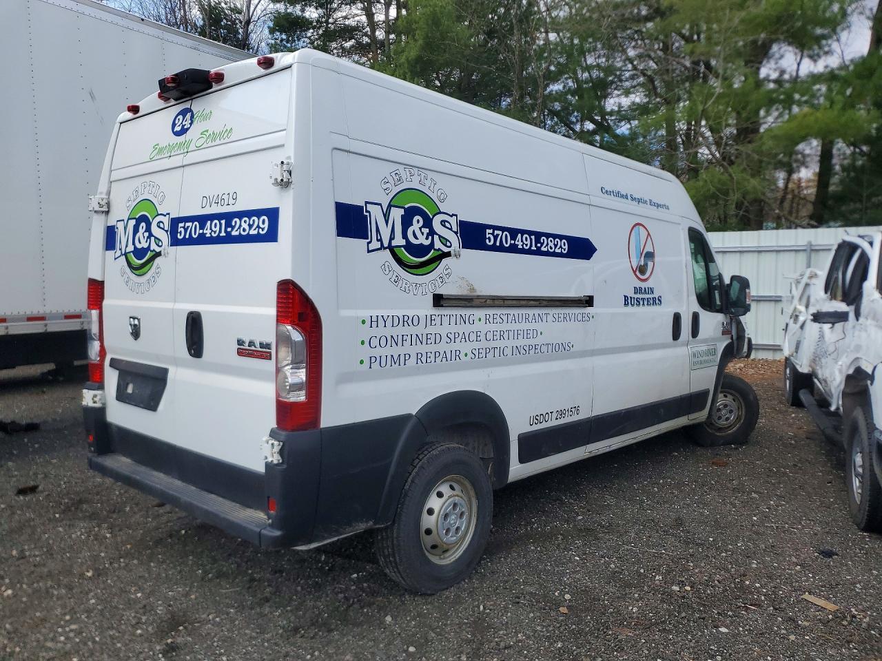 2019 Ram Promaster 2500 2500 High - Фото 3