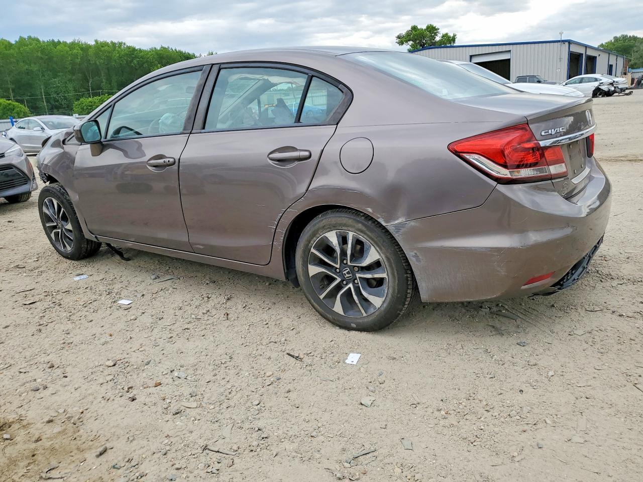 2015 Honda Civic Ex - Фото 2