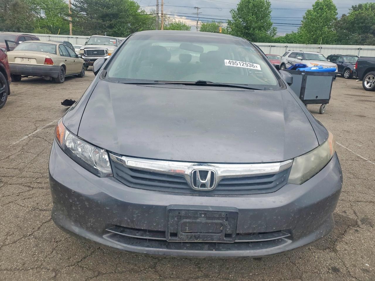 2012 Honda Civic Lx - Фото 5