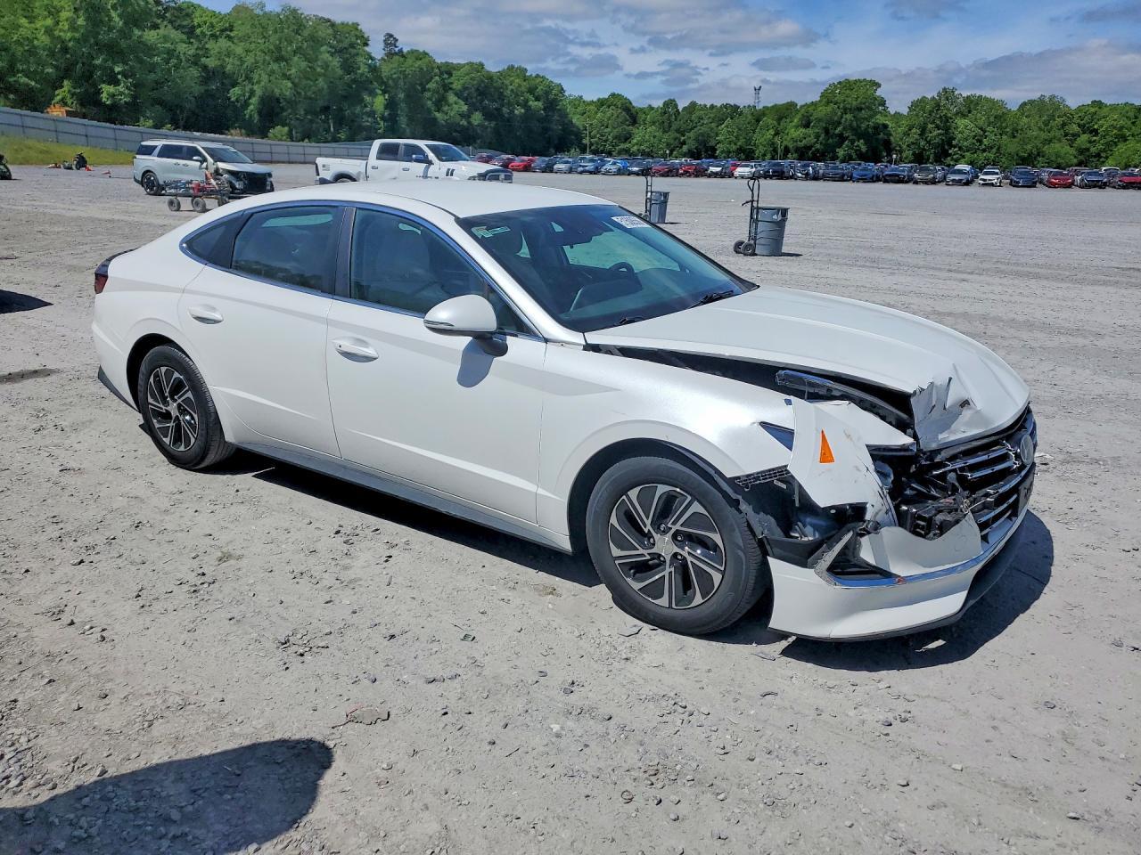 2021 Hyundai Sonata Hybrid Blue - Фото 4
