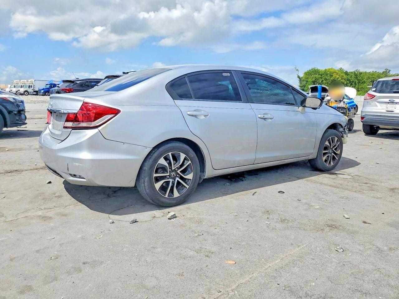 2014 Honda Civic Ex - Фото 3