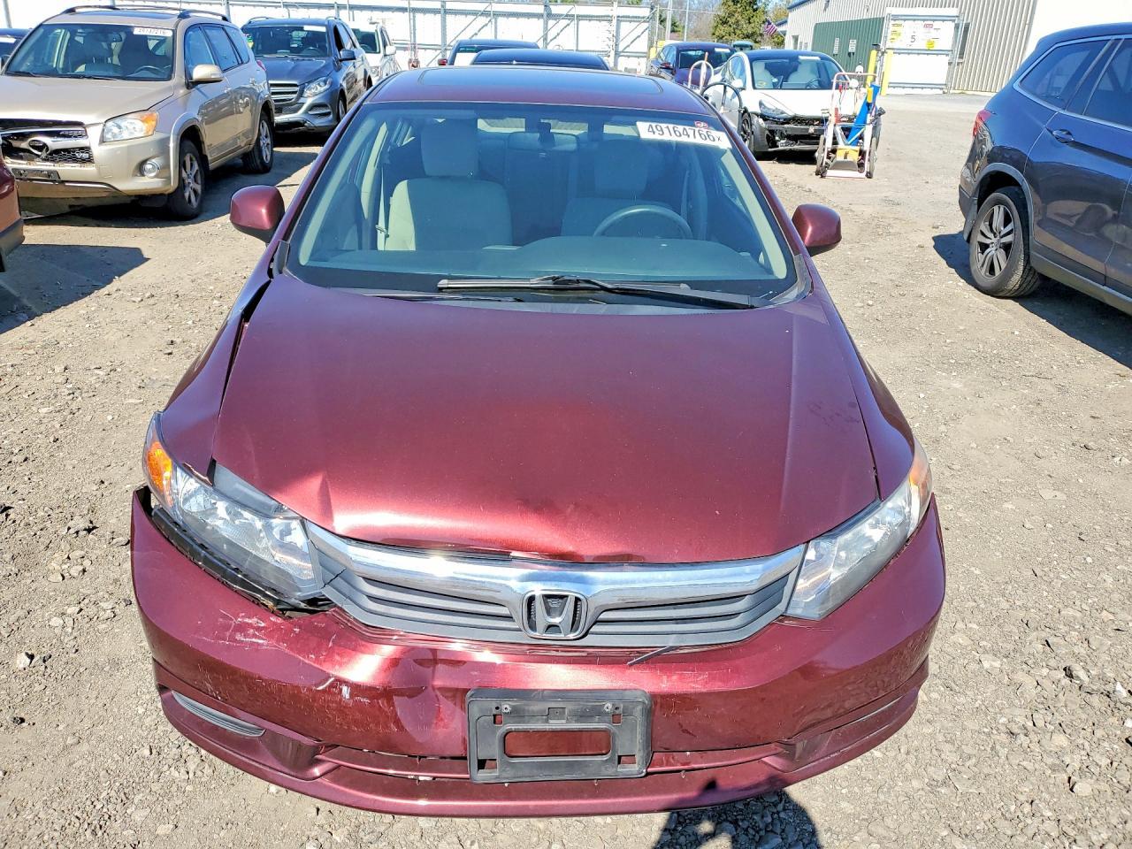 2012 Honda Civic Ex - Image 5