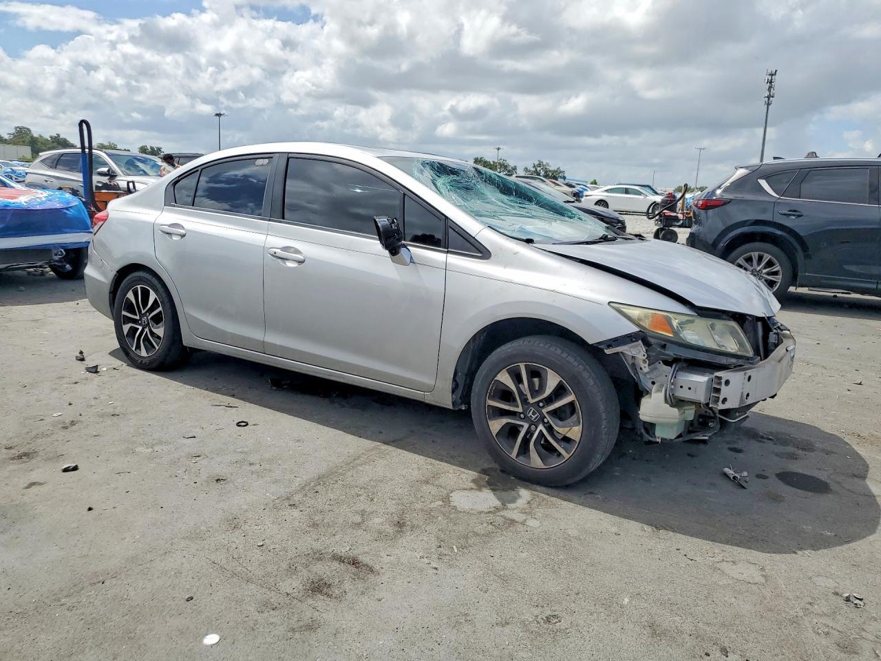 2014 Honda Civic Ex - Фото 4
