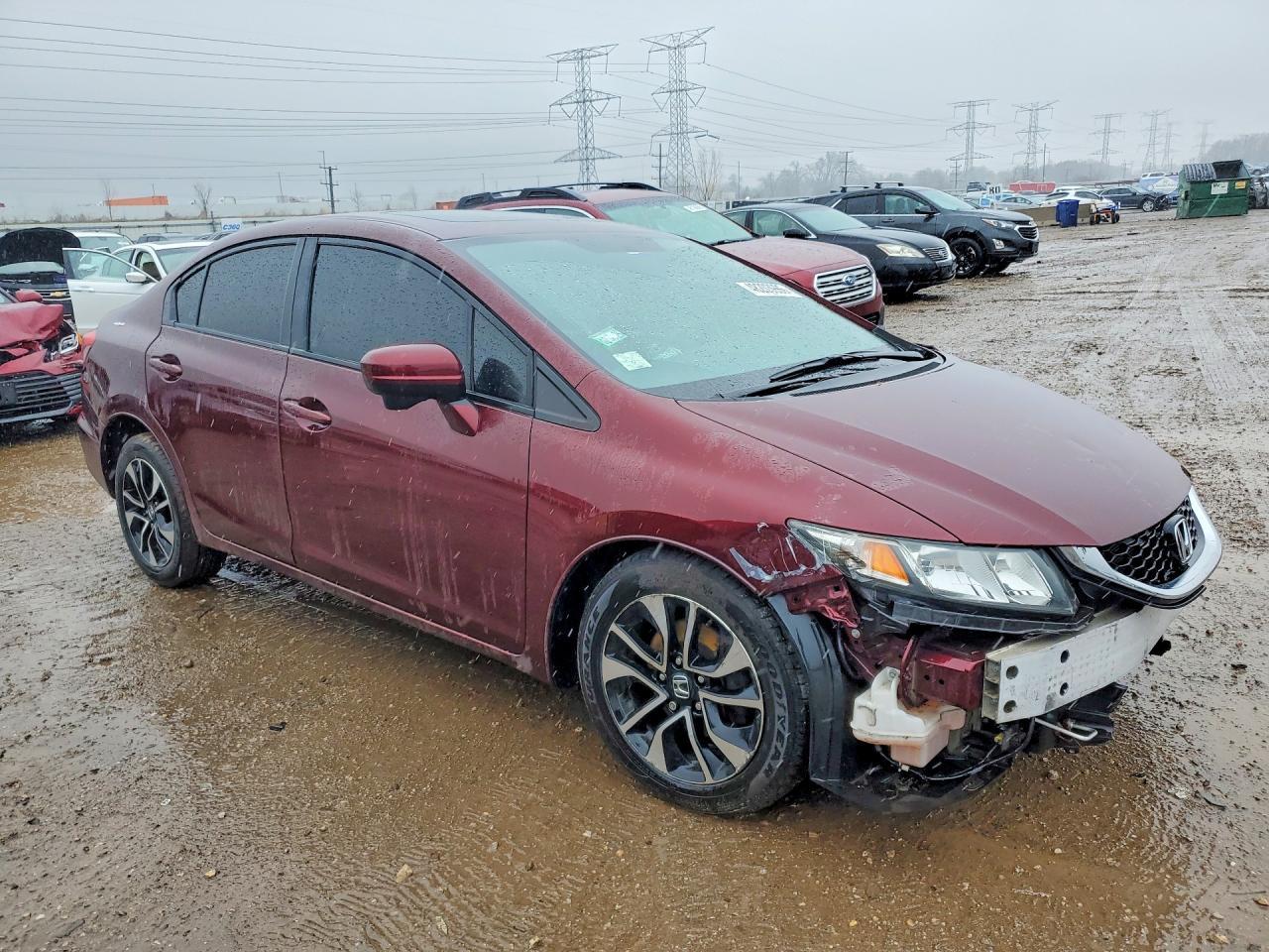 2015 Honda Civic Ex - Фото 4