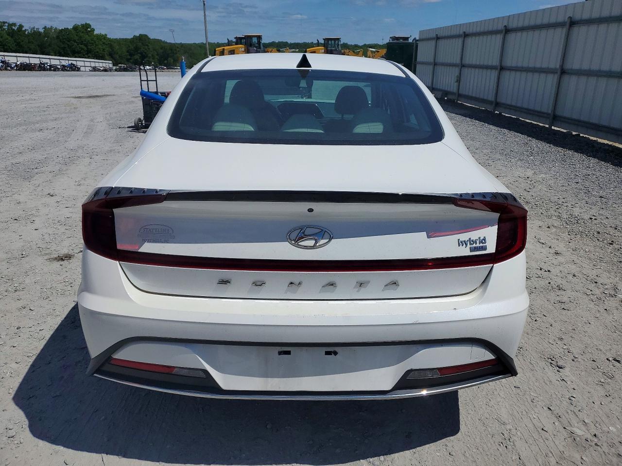 2021 Hyundai Sonata Hybrid Blue - Фото 6