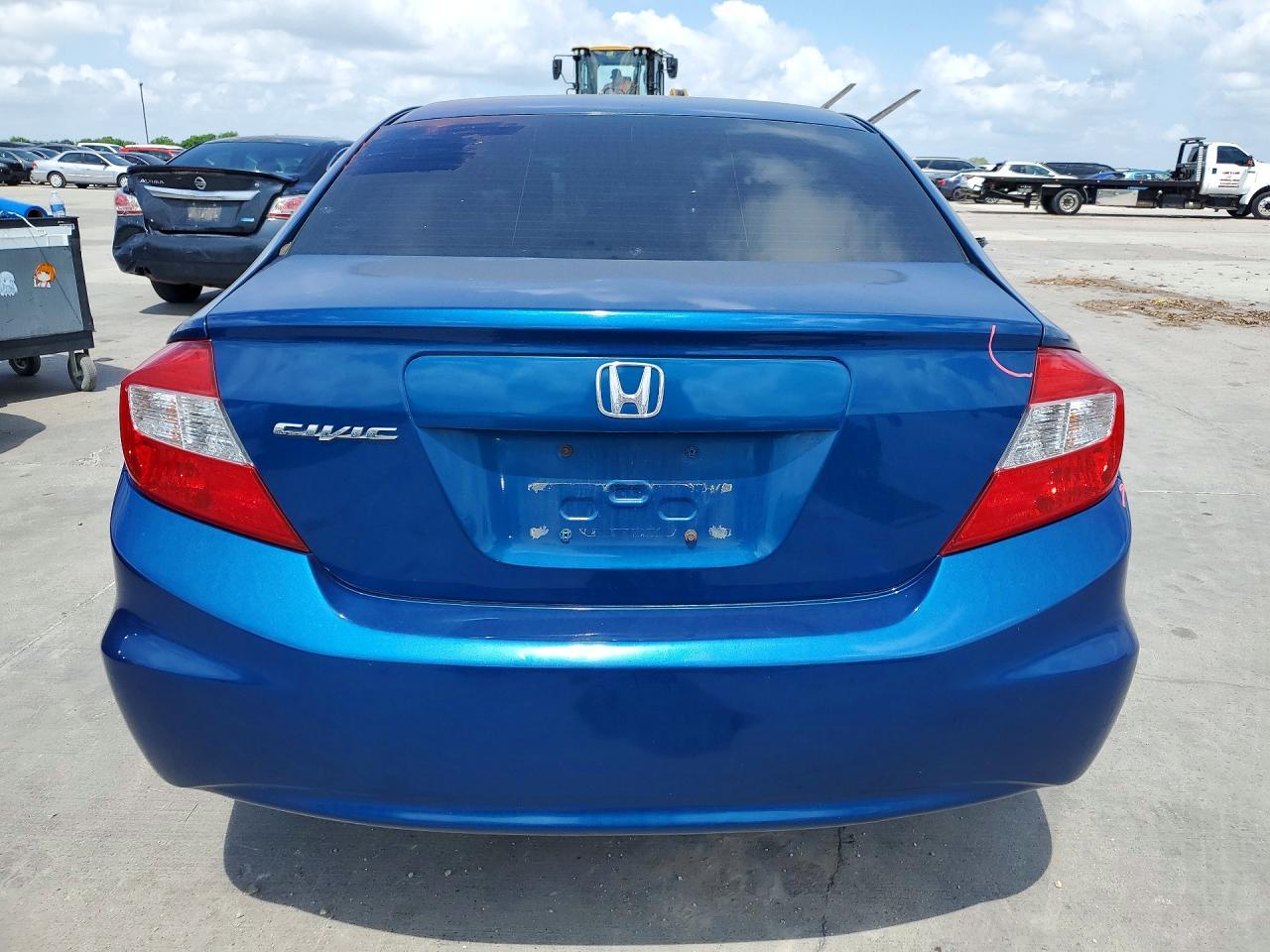 2012 Honda Civic Lx - Фото 6