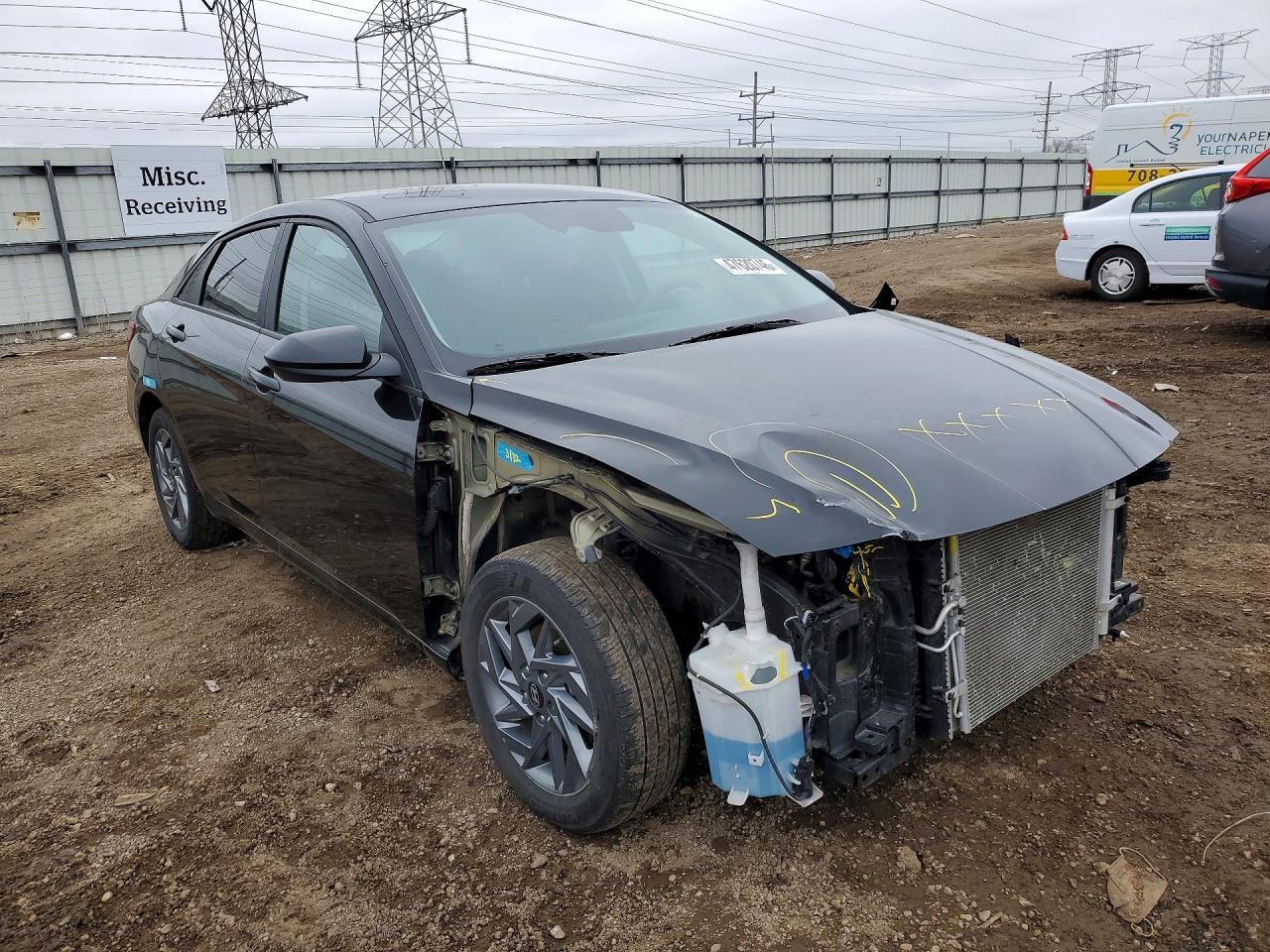 2024 Hyundai Elantra Hybrid Blue - Фото 4