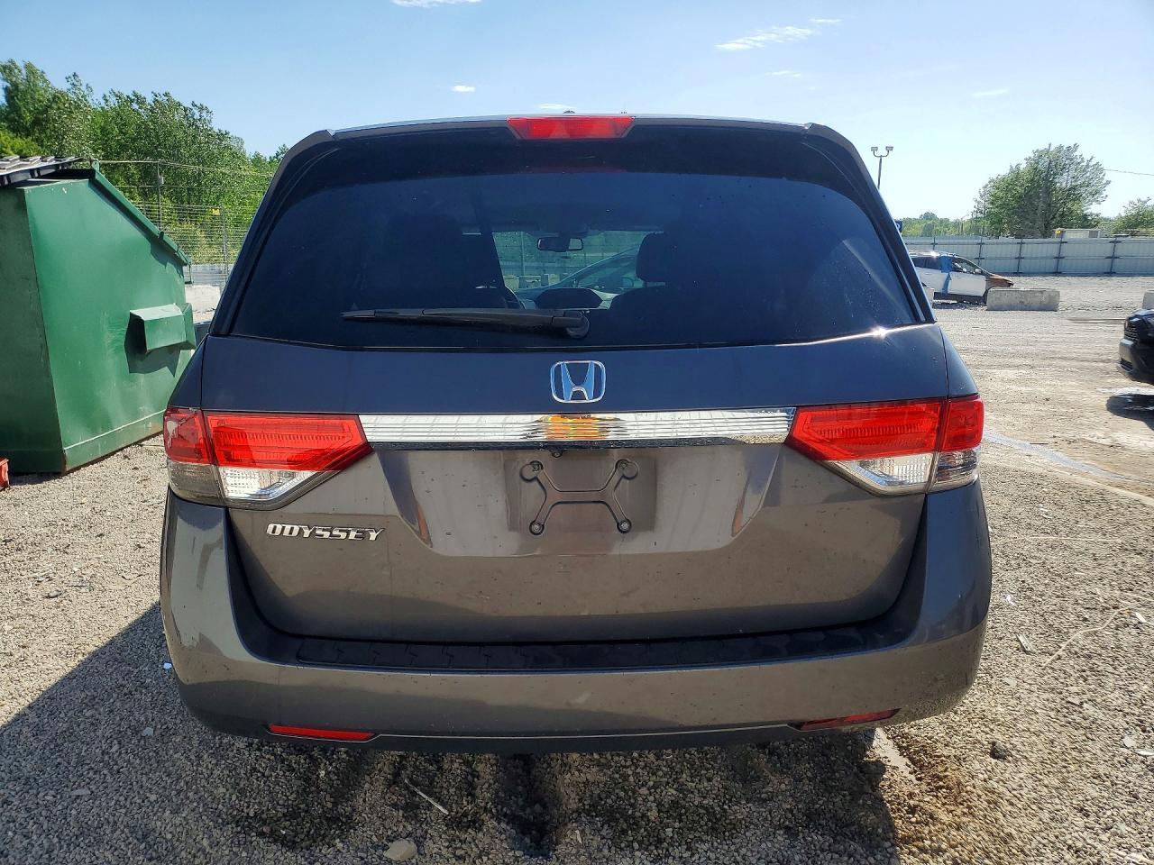 2015 Honda Odyssey Exl - Фото 6