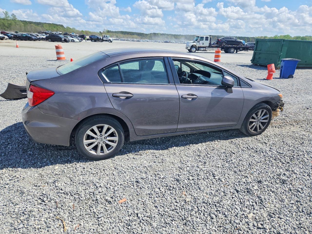 2012 Honda Civic Ex - Фото 3
