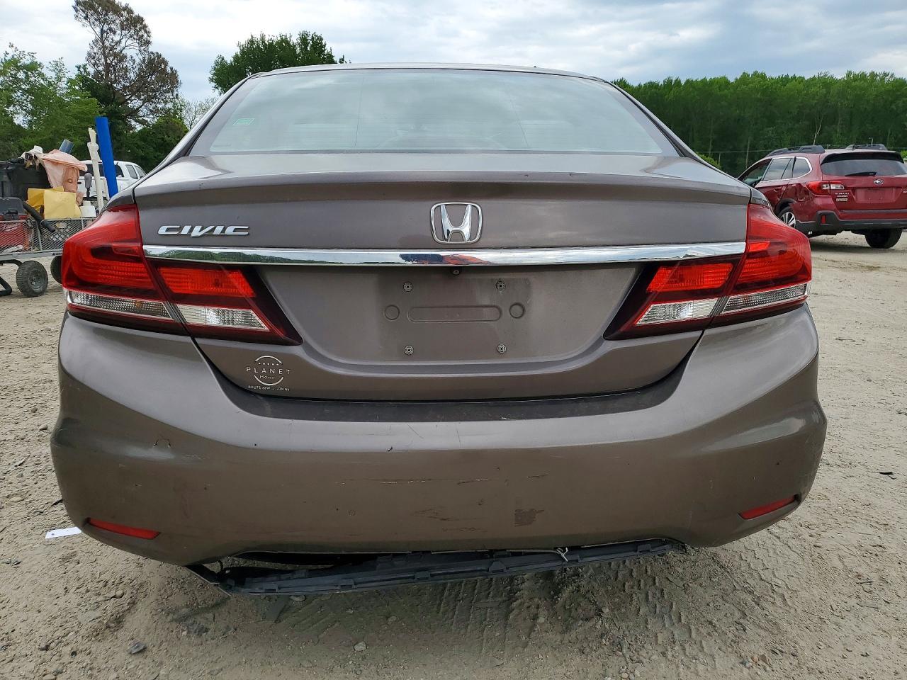 2015 Honda Civic Ex - Фото 6