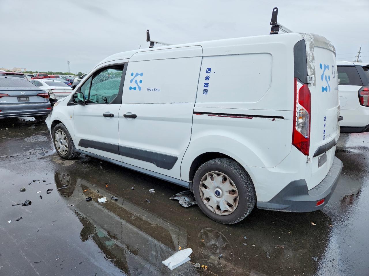 2017 Ford Transit Connect Xlt Utility / Service Van - Фото 2