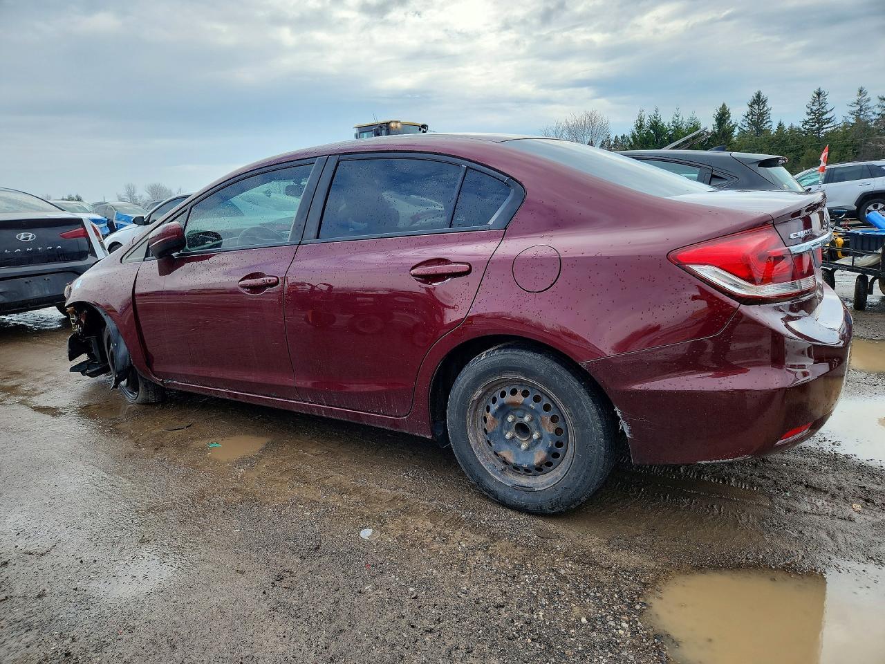 2015 Honda Civic Lx - Фото 2