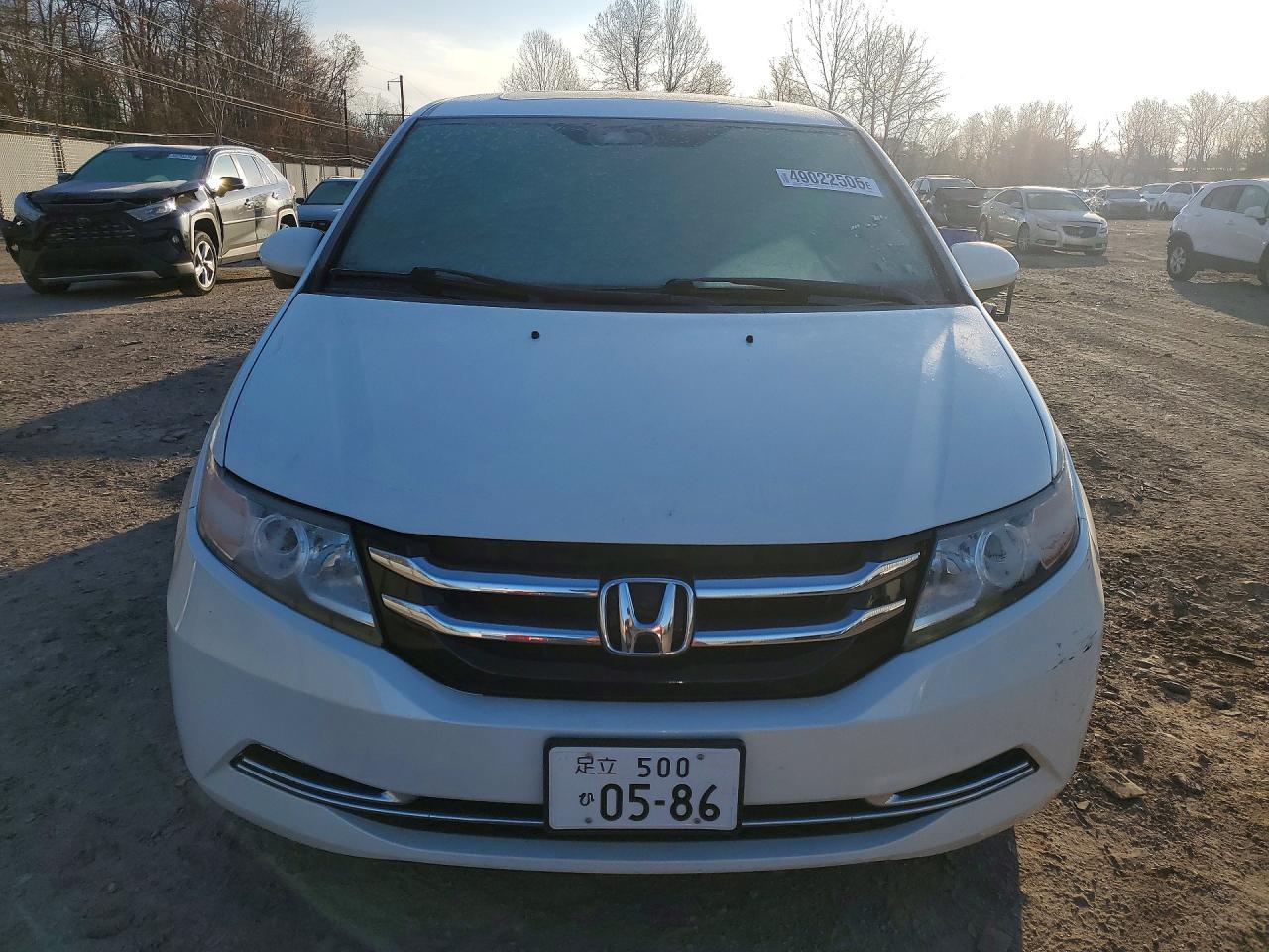 2014 Honda Odyssey Exl - Фото 5