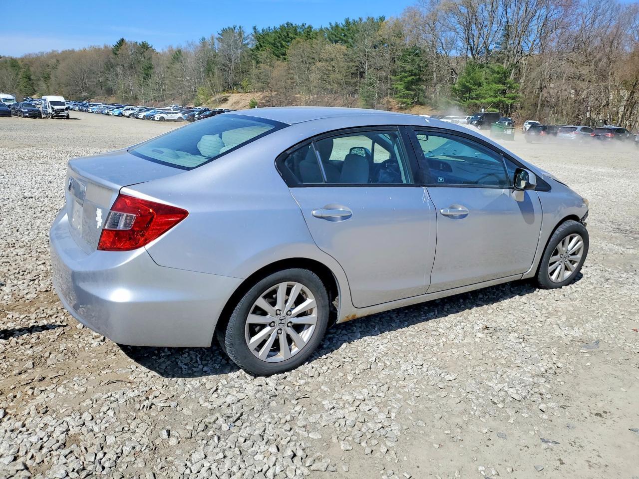 2012 Honda Civic Ex - Фото 3