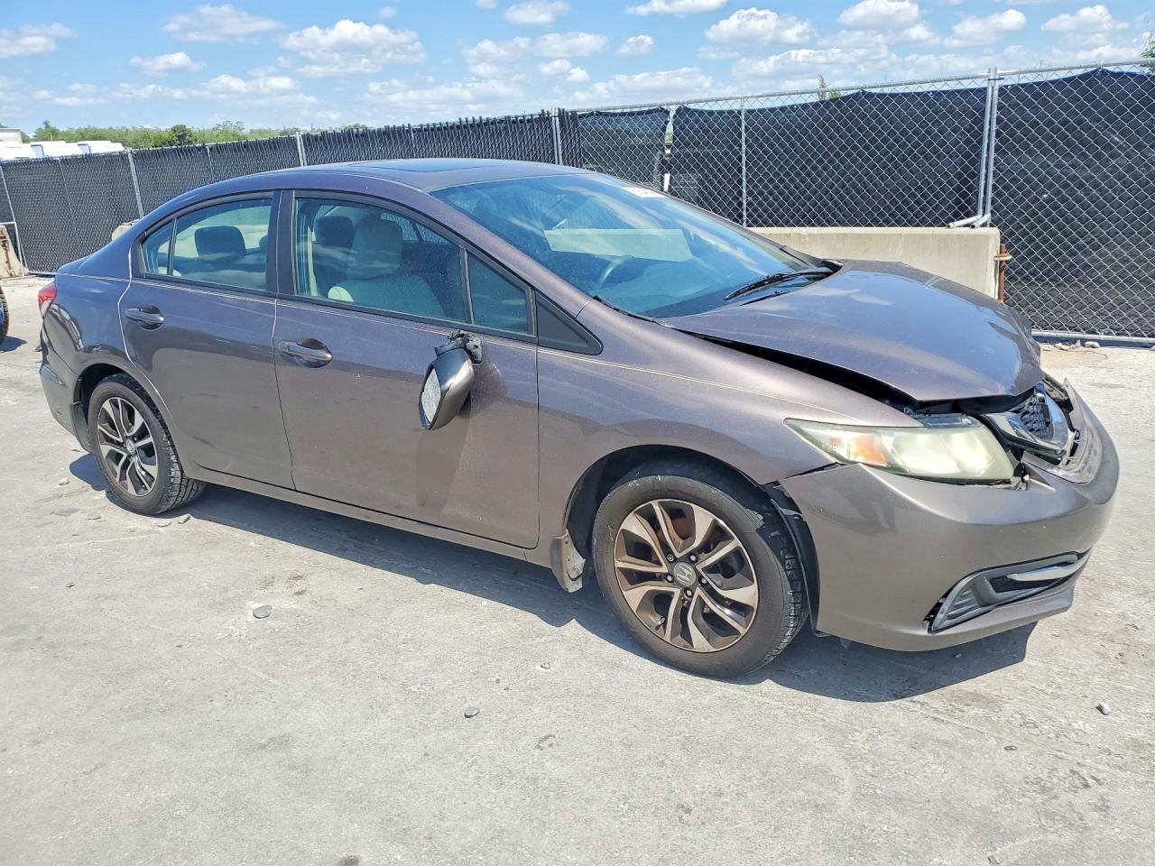 2014 Honda Civic Ex - Фото 4