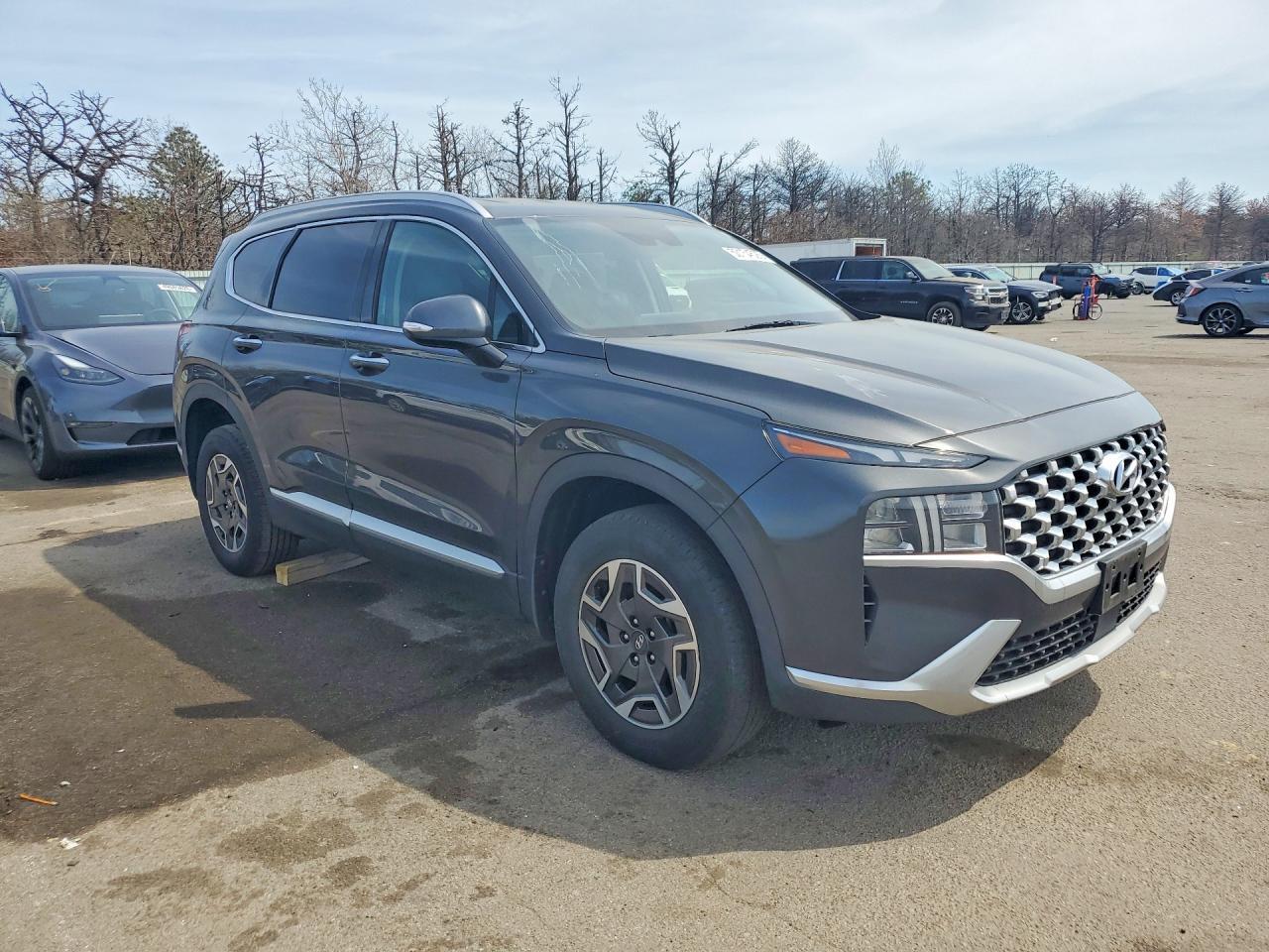 2023 Hyundai Santa Fe Blue - Фото 4