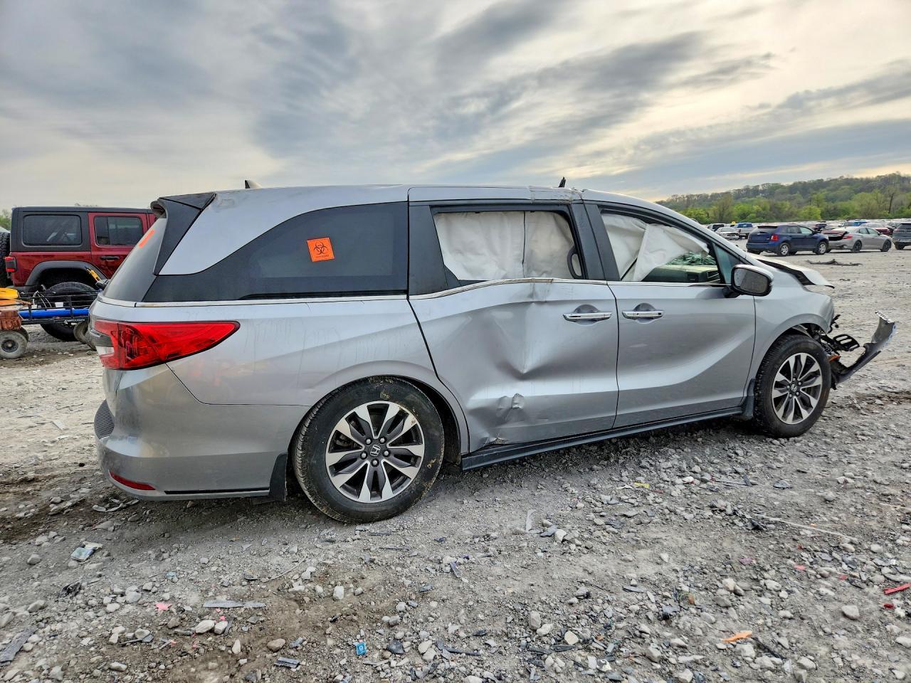 2021 Honda Odyssey Exl - Фото 3