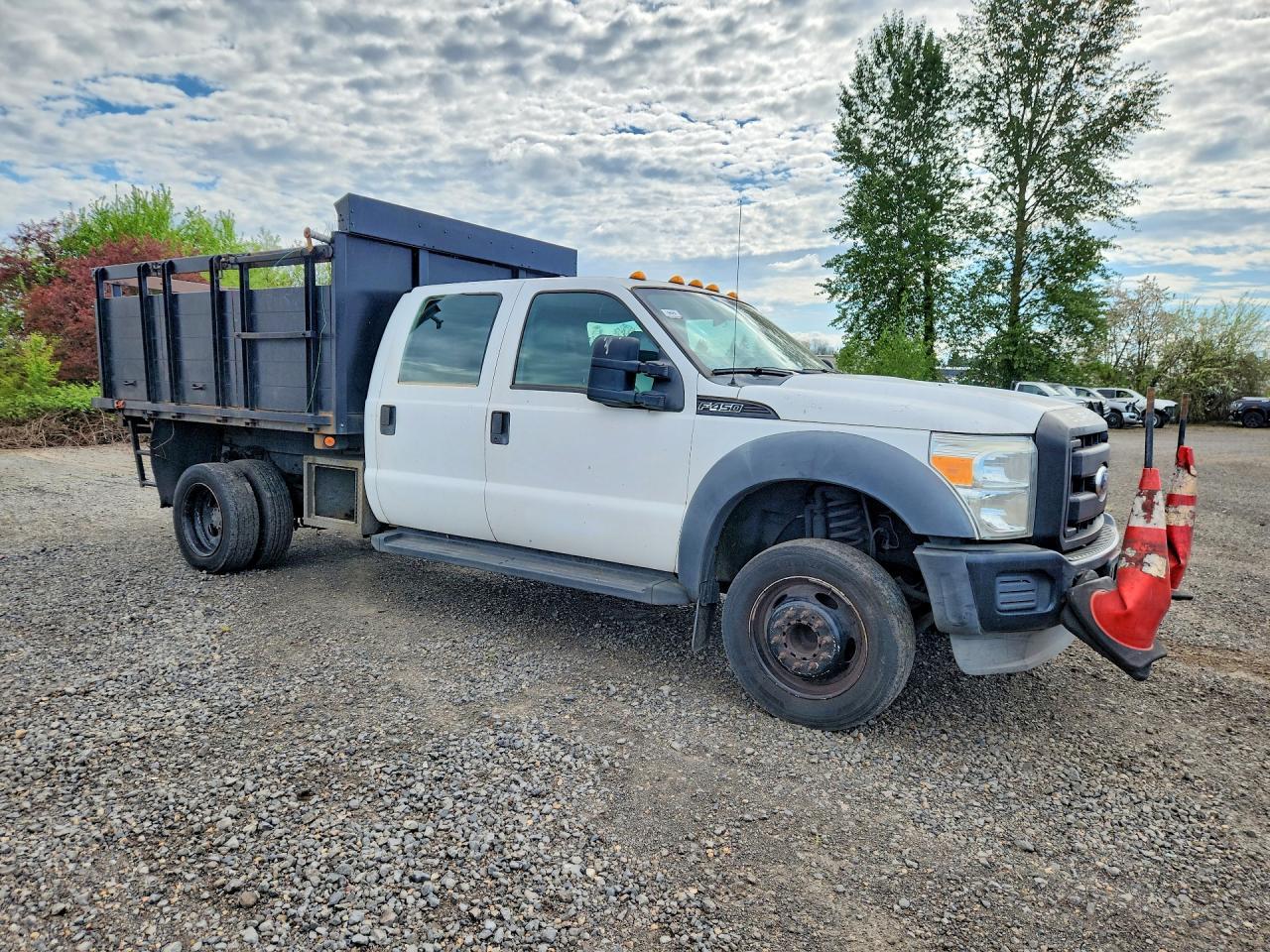 2011 Ford F450 Super Duty Flatbed Truck - Фото 4