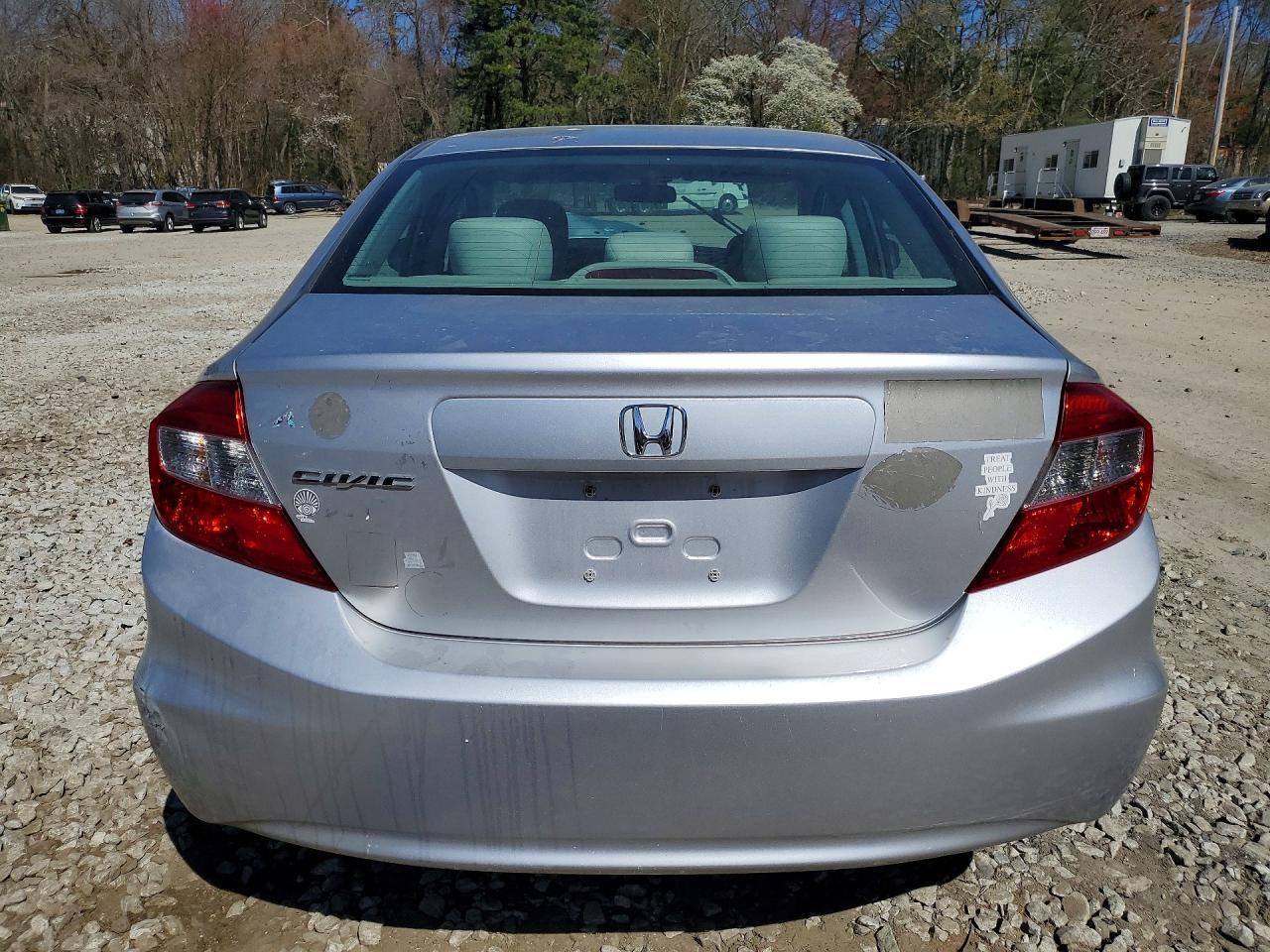 2012 Honda Civic Ex - Фото 6