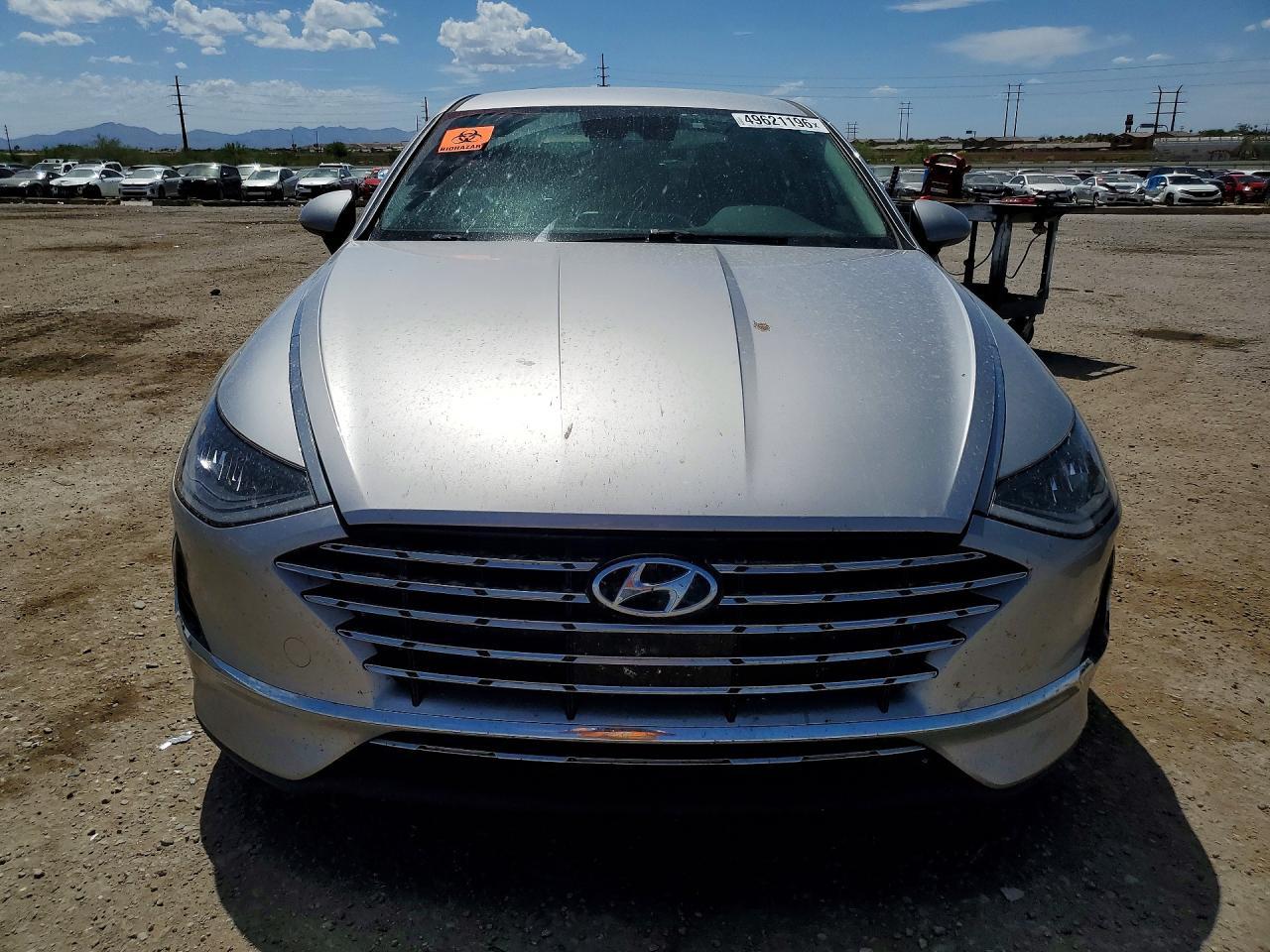 2021 Hyundai Sonata Hybrid Blue - Image 5