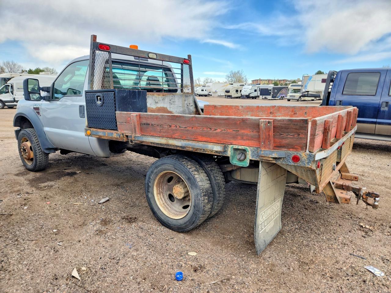 2008 Ford F550 Super Duty Flatbed Truck - Фото 2