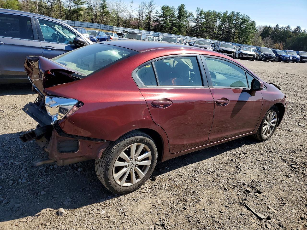2012 Honda Civic Ex - Image 3