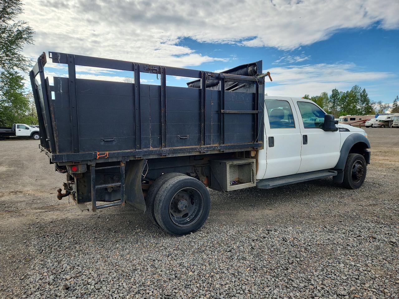 2011 Ford F450 Super Duty Flatbed Truck - Фото 3