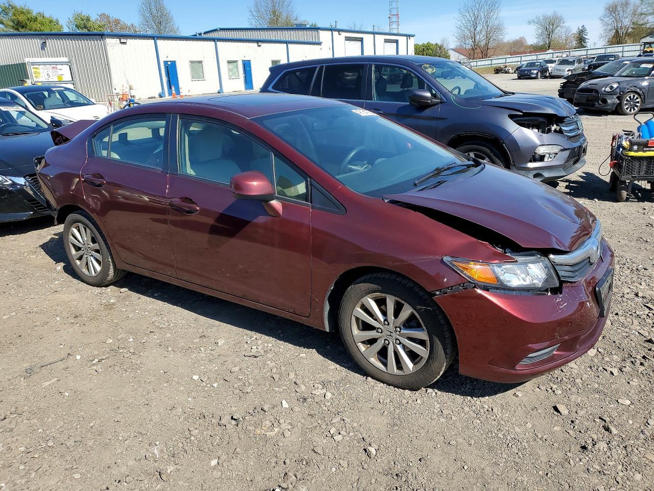 2012 Honda Civic Ex - Image 4