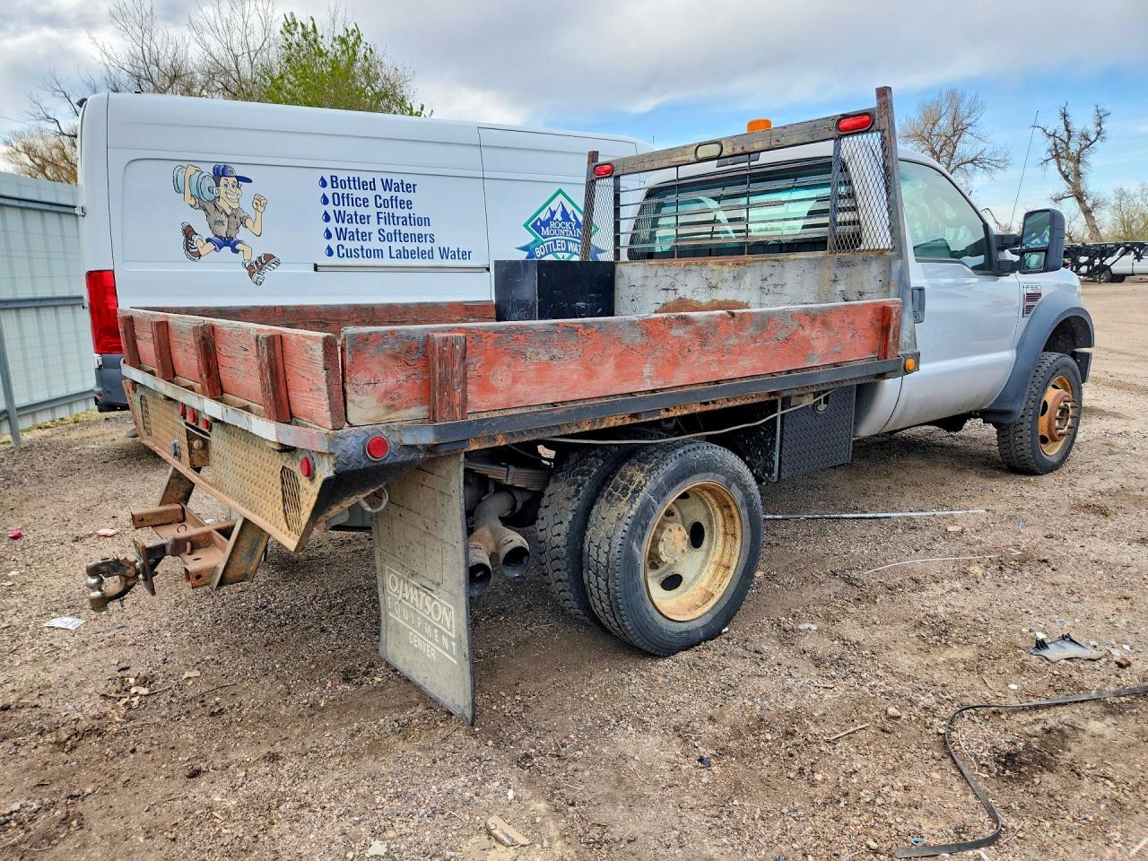 2008 Ford F550 Super Duty Flatbed Truck - Фото 3