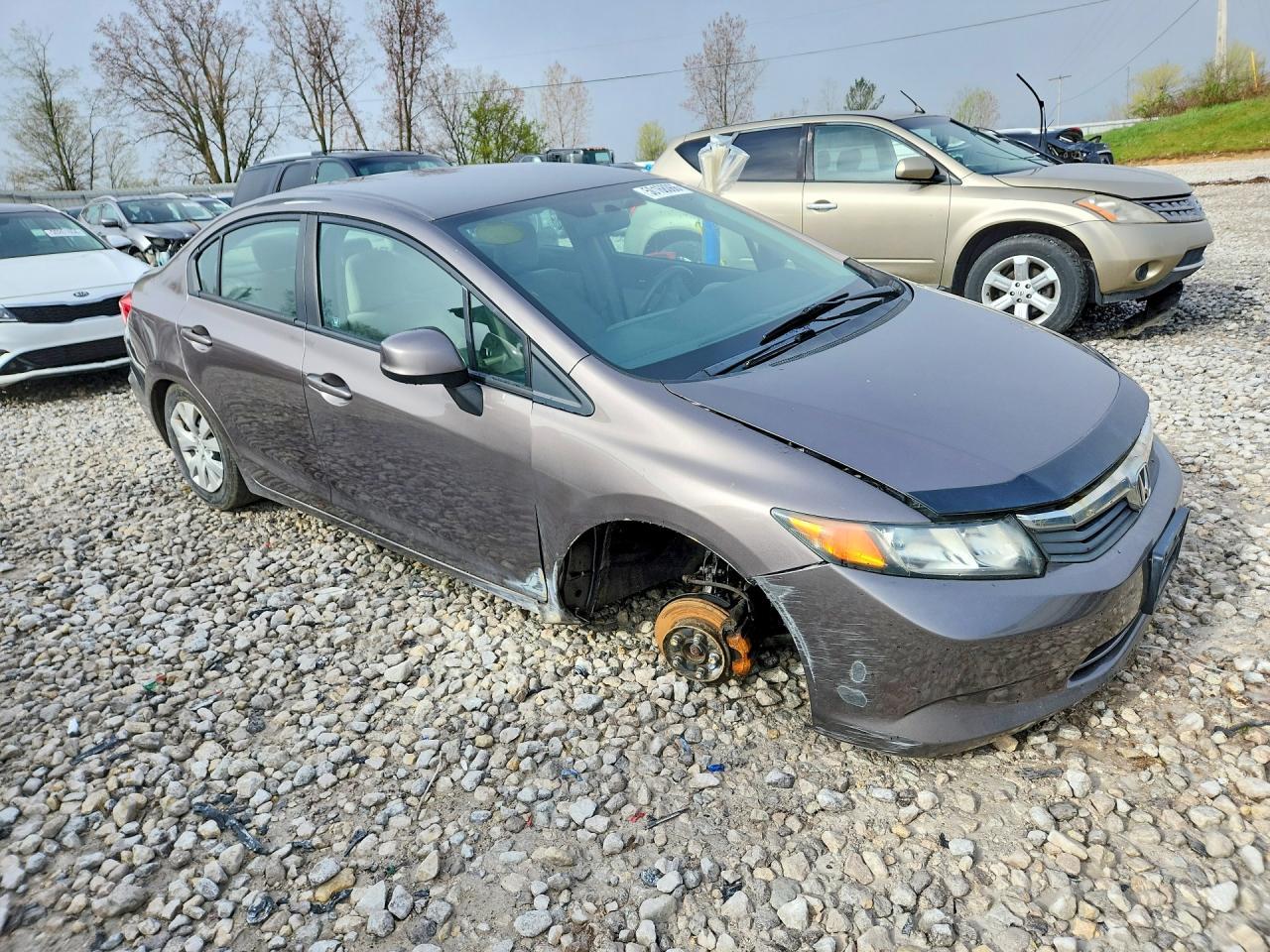2012 Honda Civic Lx - Фото 4