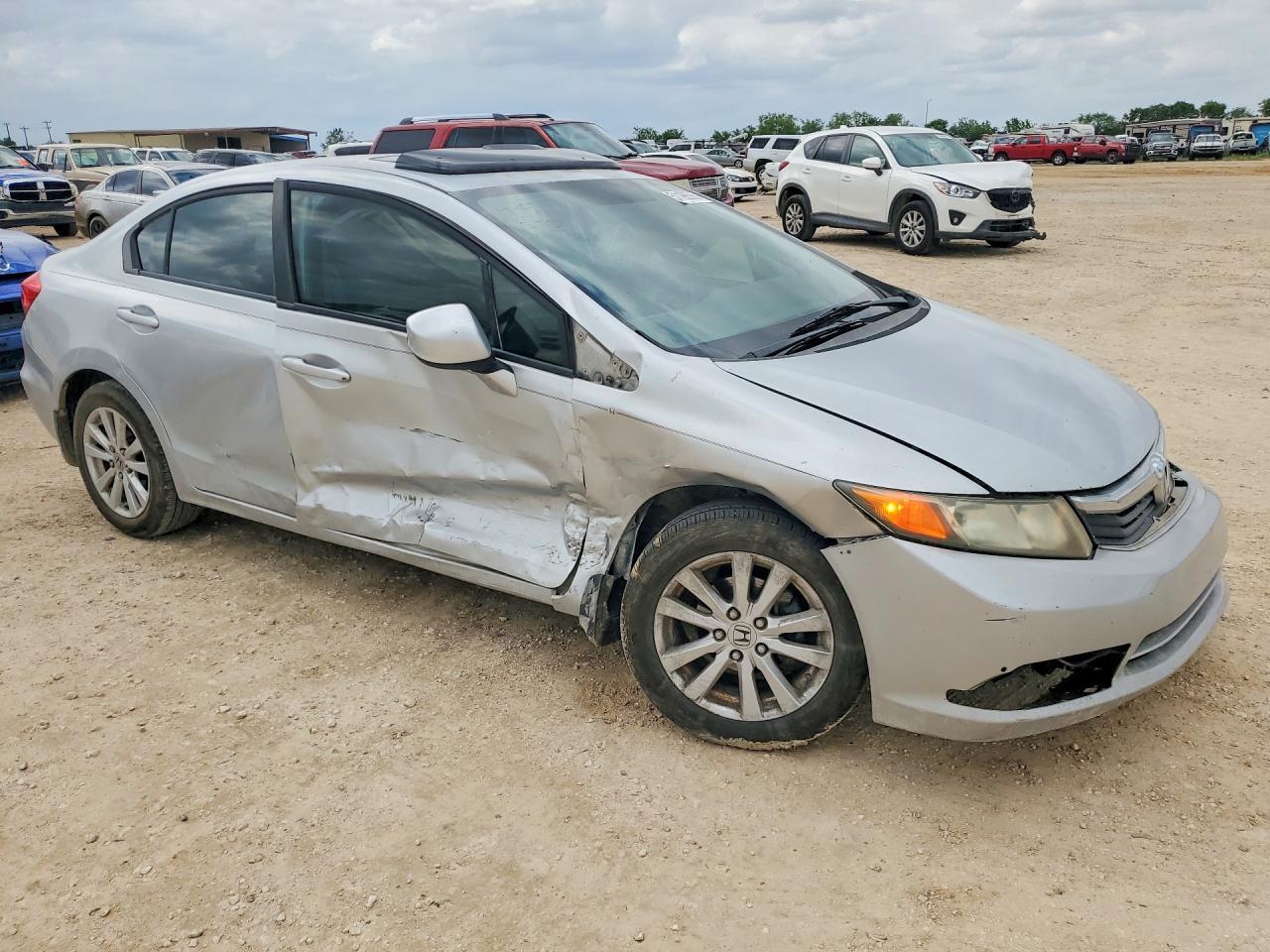 2012 Honda Civic Exl - Фото 4