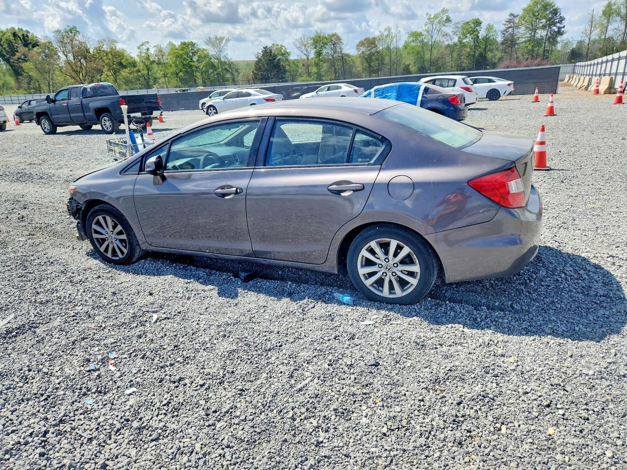 2012 Honda Civic Ex - Фото 2