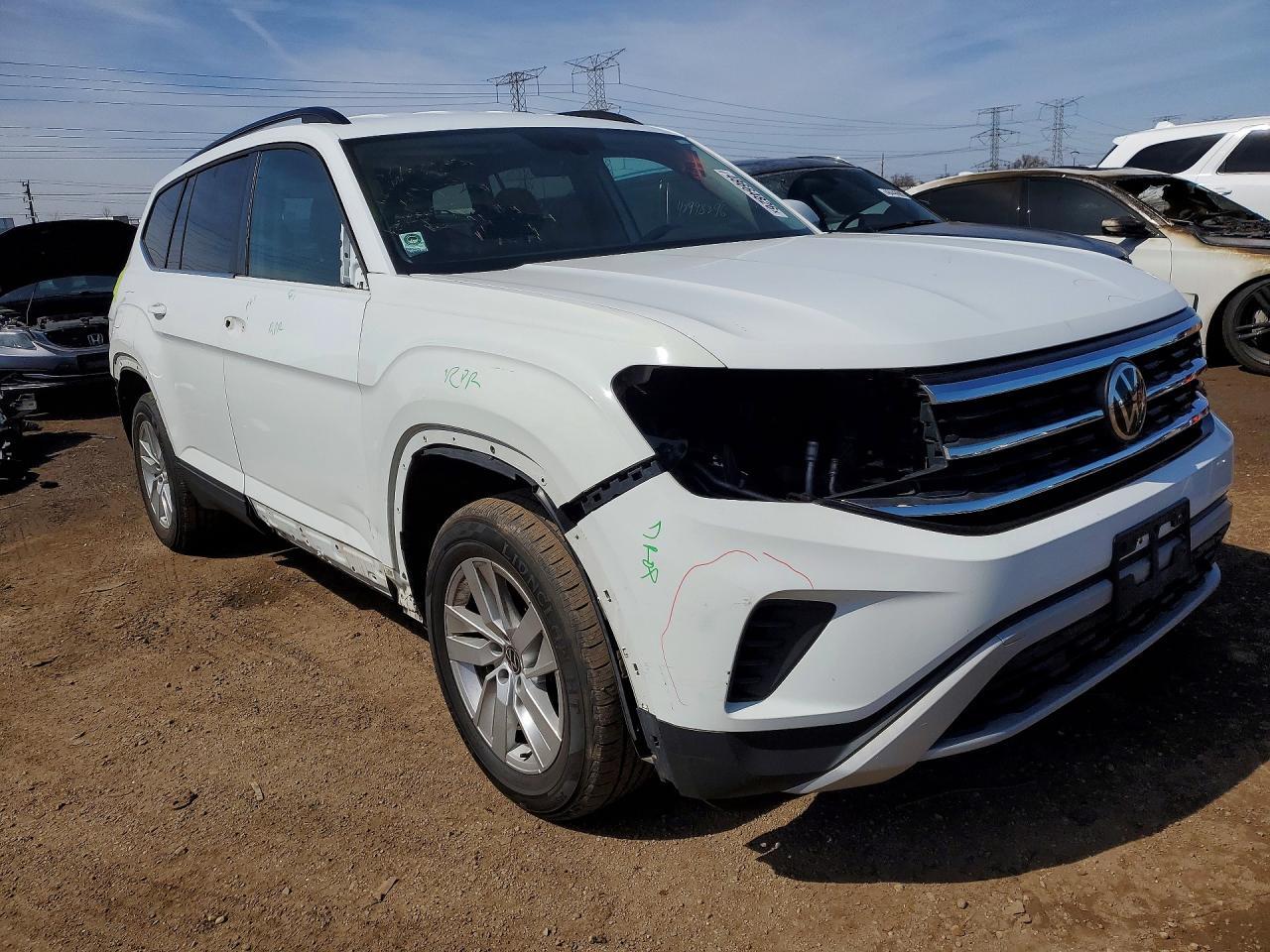 2021 Volkswagen Atlas S - Фото 4