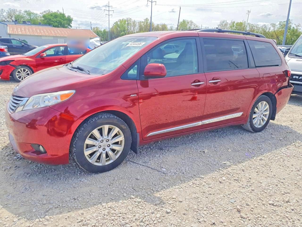 2017 Toyota Sienna Xle Premium 7-Passenger