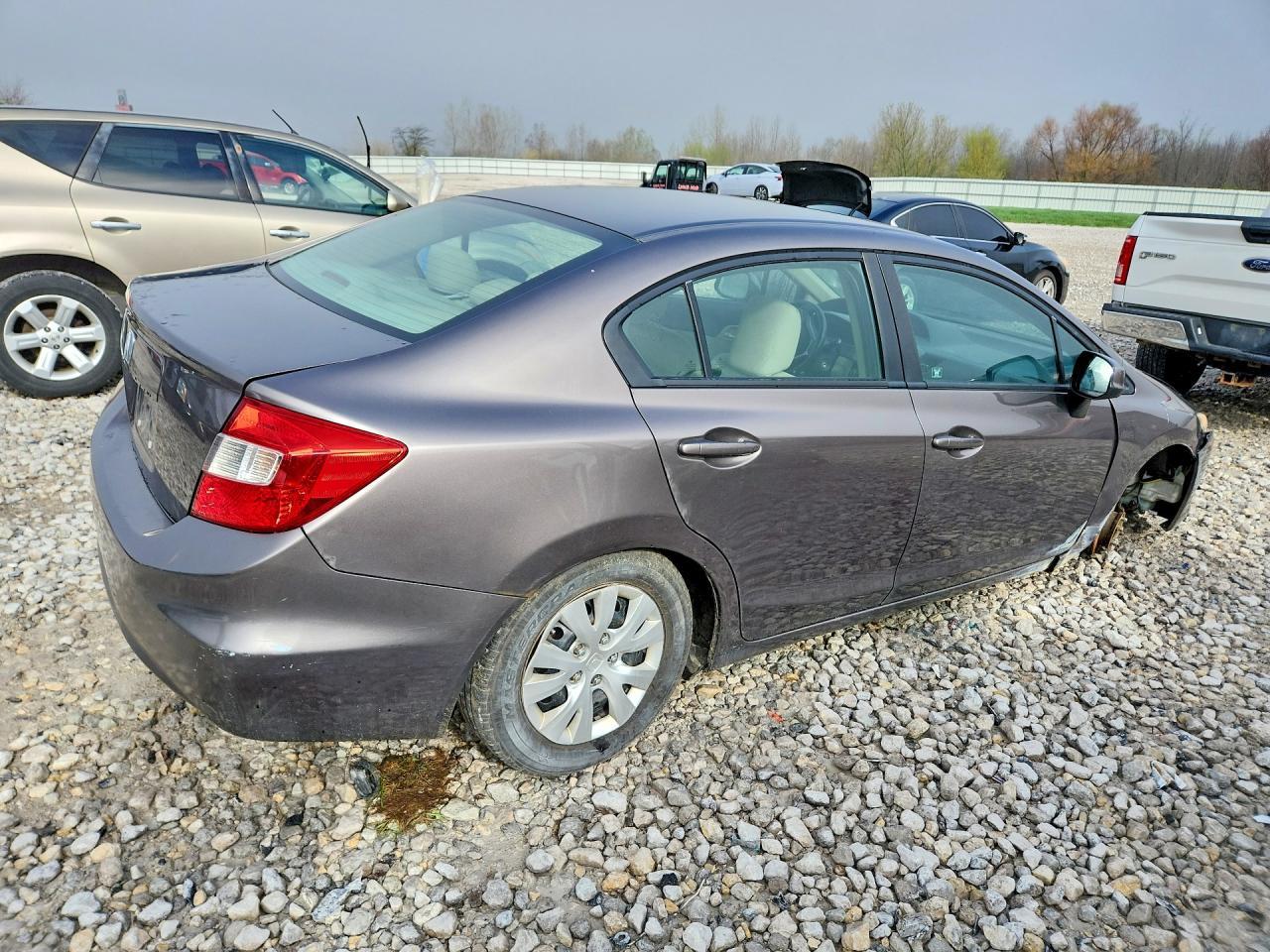 2012 Honda Civic Lx - Фото 3