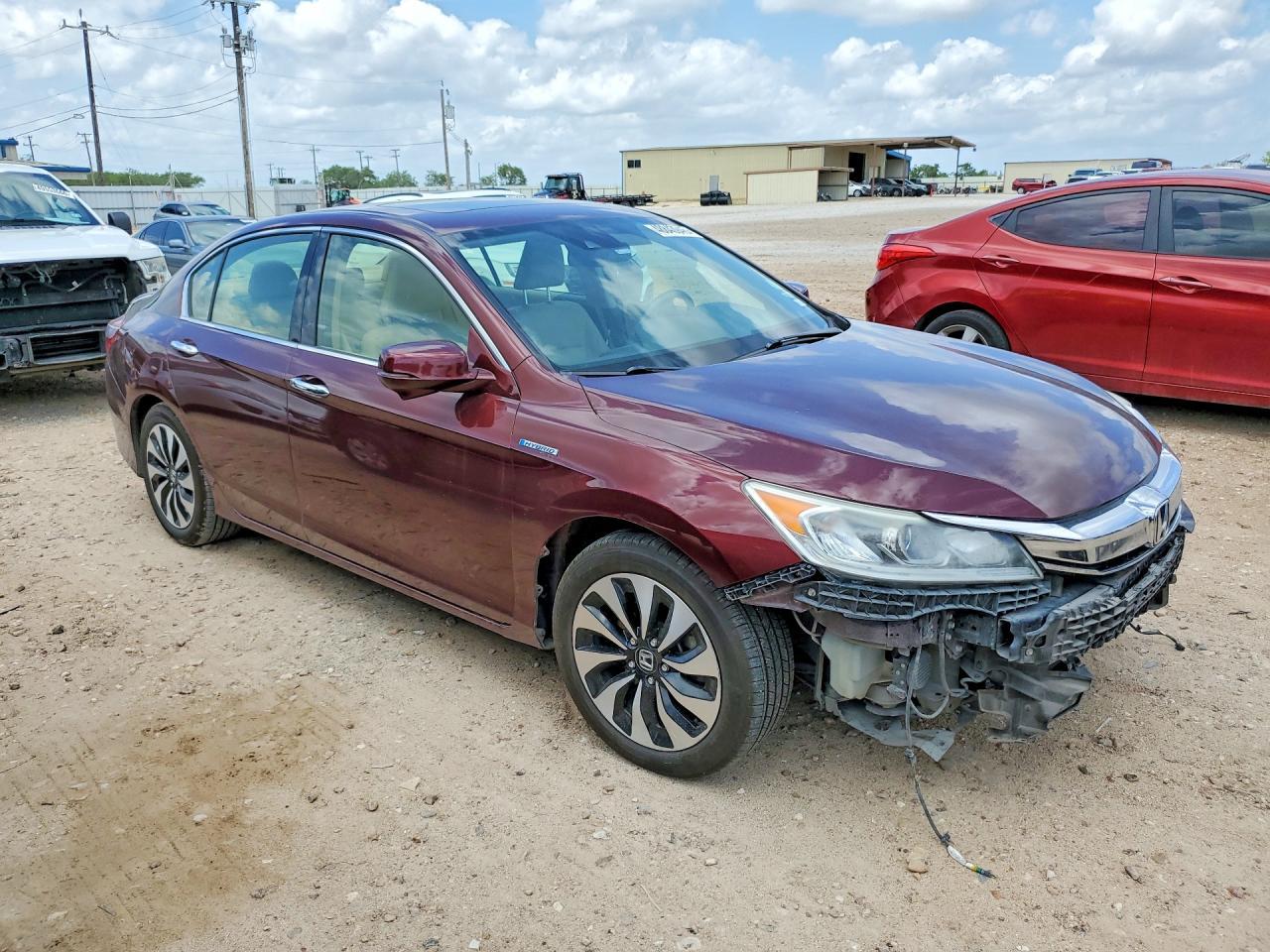 2017 Honda Accord Hybrid Exl - Фото 4