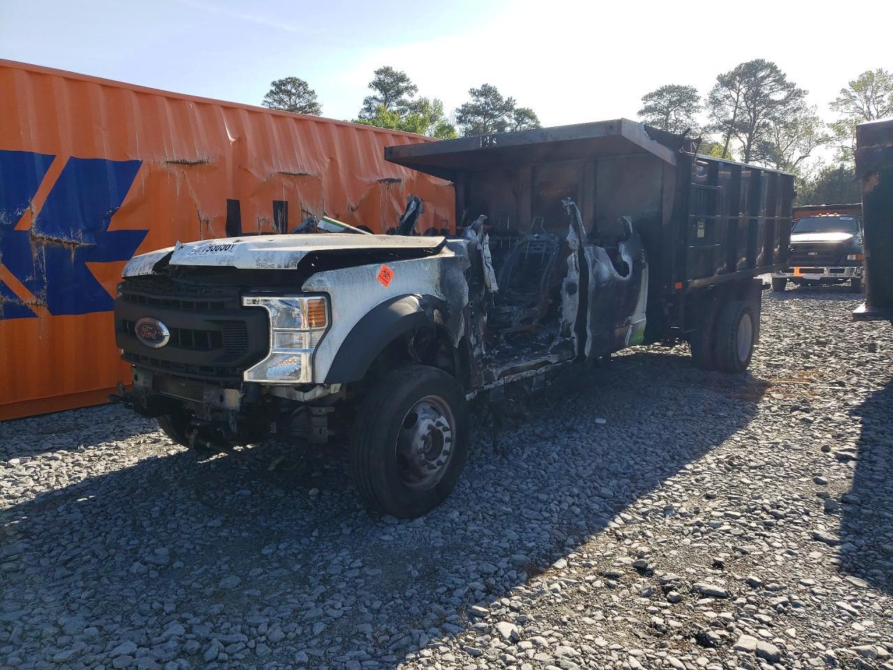 2020 Ford F450 Super Duty Dump Flatbed Truck