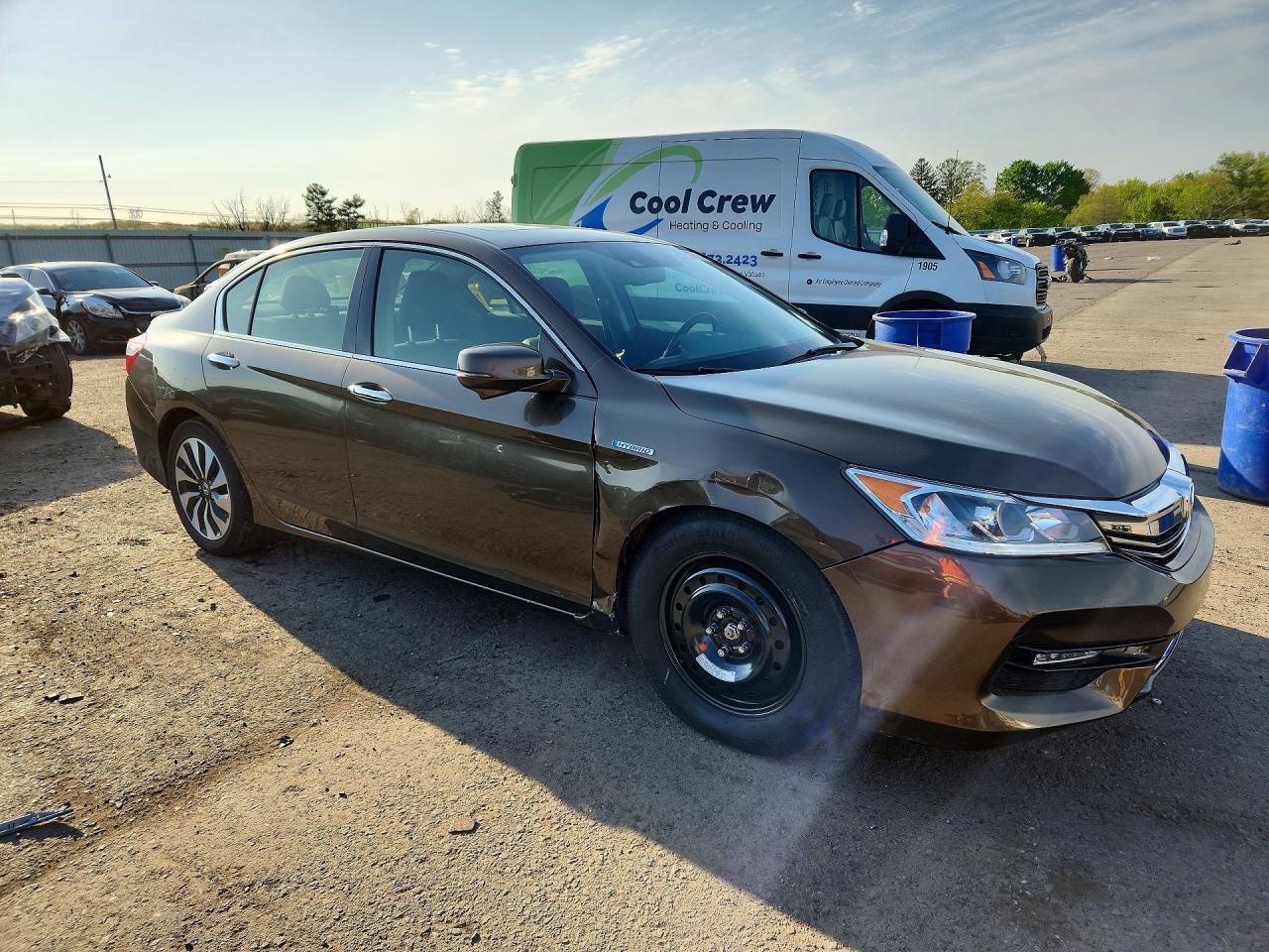 2017 Honda Accord Hybrid Exl - Фото 4