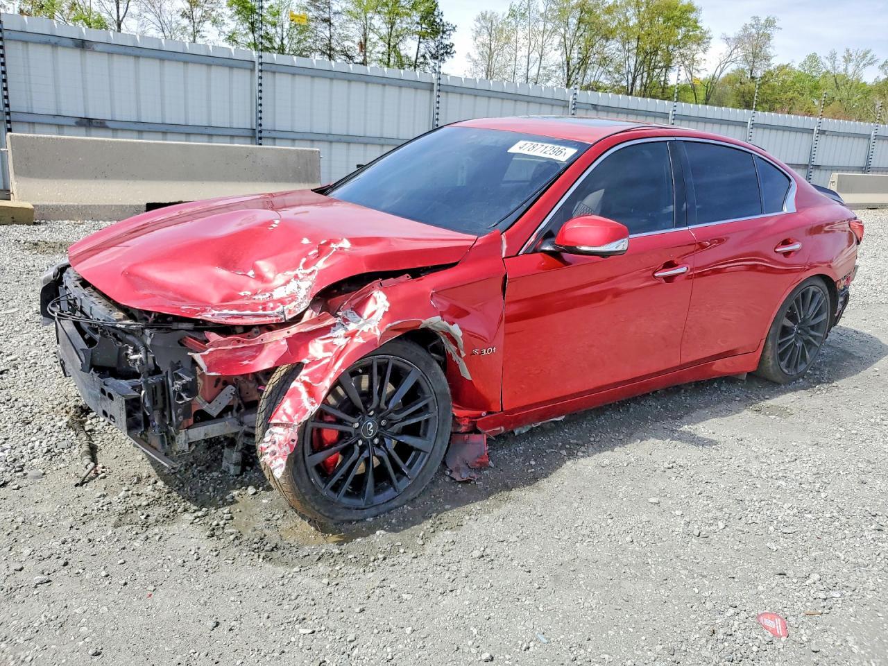 2017 Infiniti Q50 Red Sport 400
