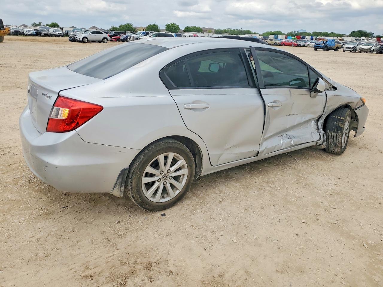 2012 Honda Civic Exl - Фото 3