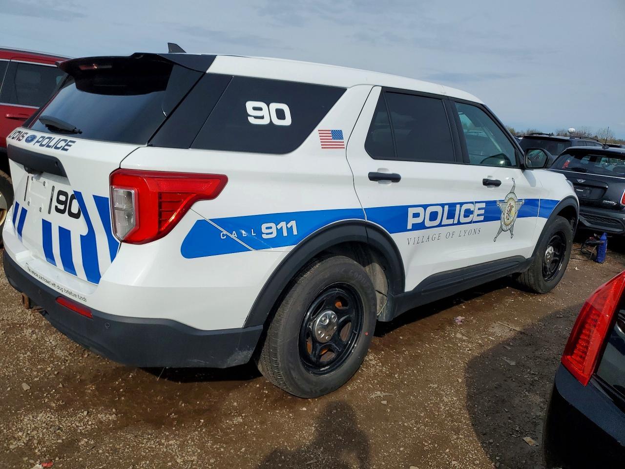 2022 Ford Explorer Police Interceptor - Фото 3