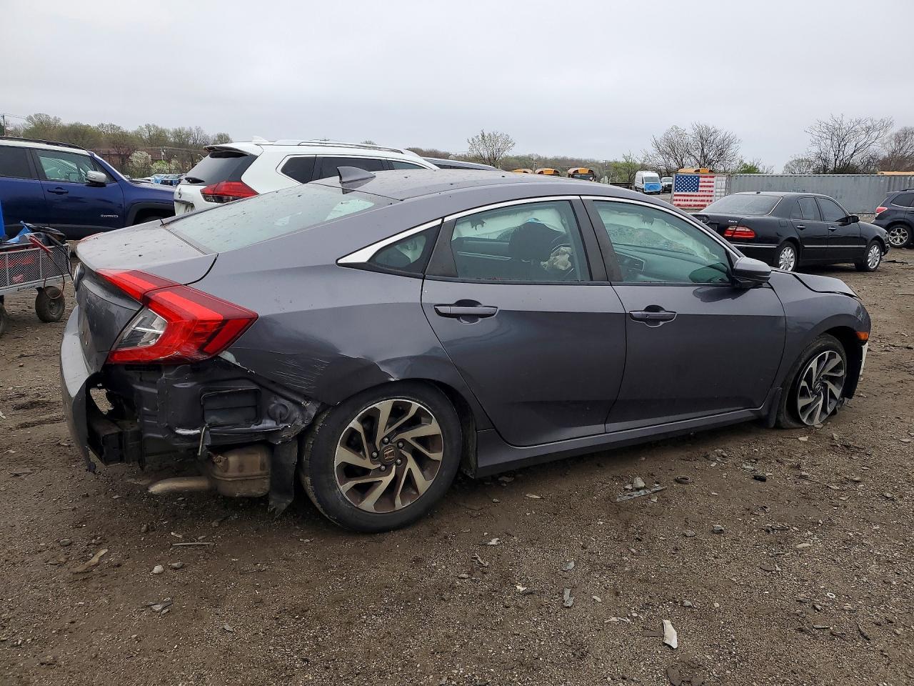 2017 Honda Civic Ex - Фото 3