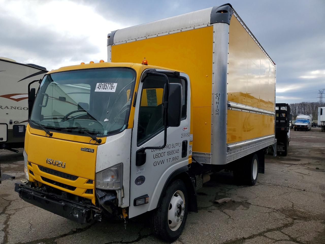2021 Isuzu Npr Hd Box Truck