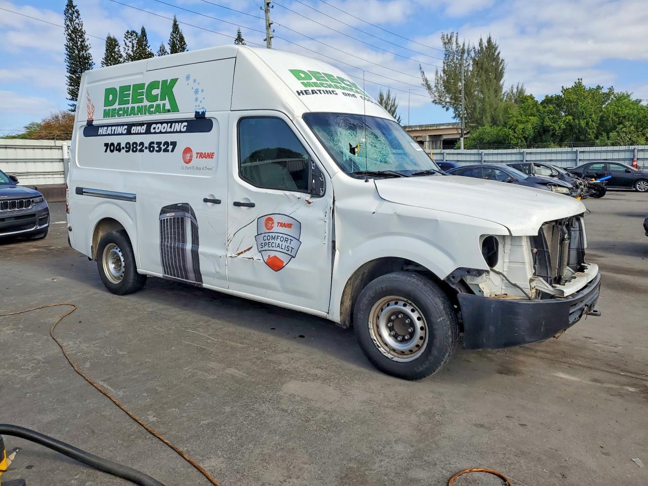 2019 Nissan Nv 2500 Cargo- Pri Fleet- Ck Eng Lt On - Фото 4
