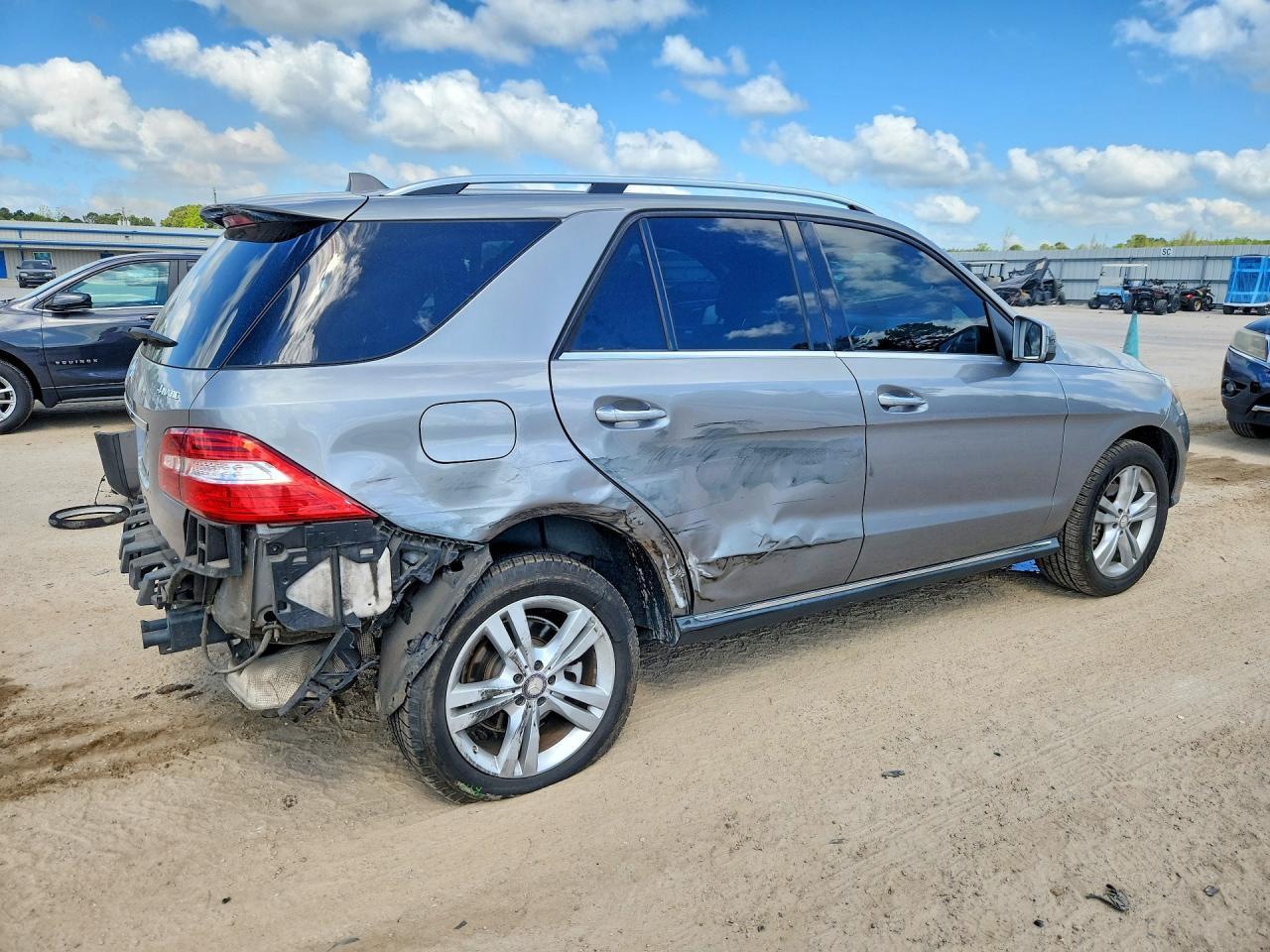 2015 Mercedes Benz Ml 350 4Matic - Фото 3